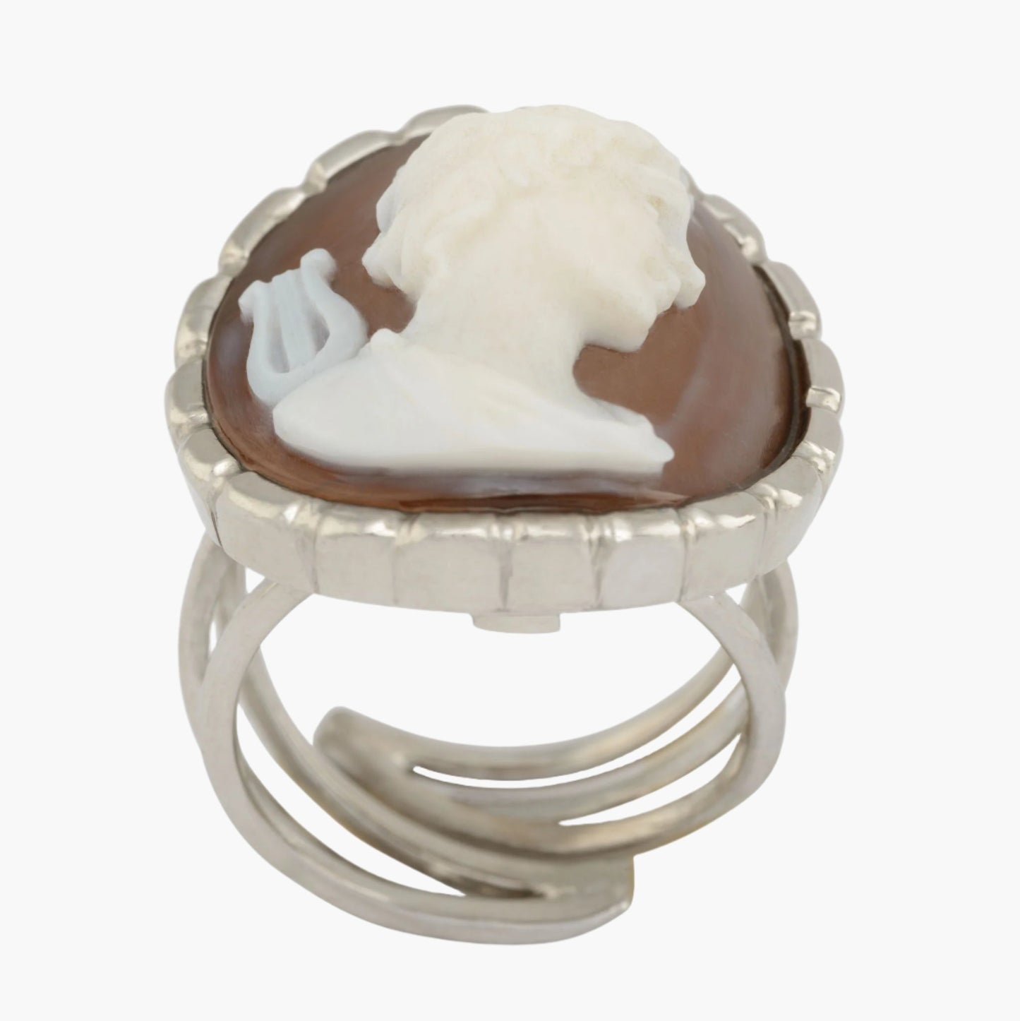 Apollo with Lyre Cameo Ring