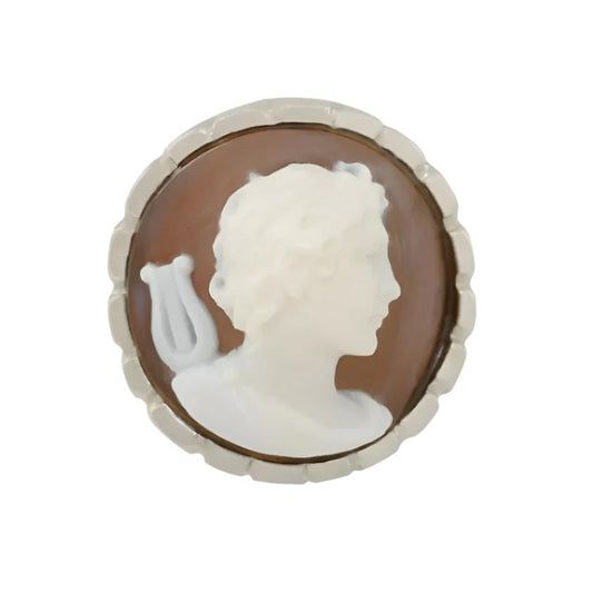 Apollo with Lyre Cameo Ring
