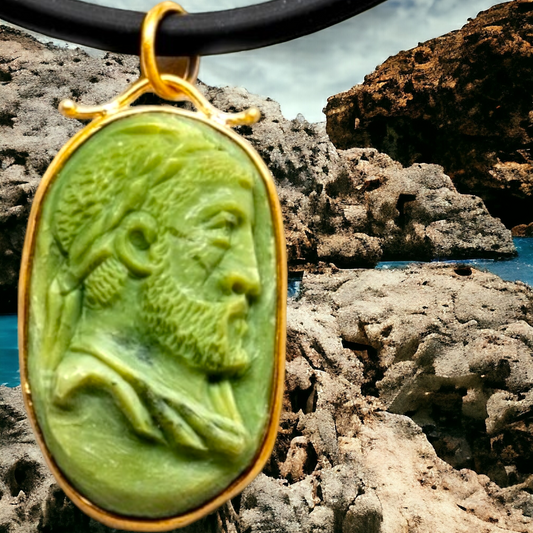 The Allure of Our Jasper Carved Cameo