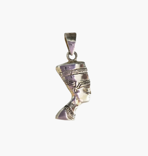 Nefertiti Silver Pendant