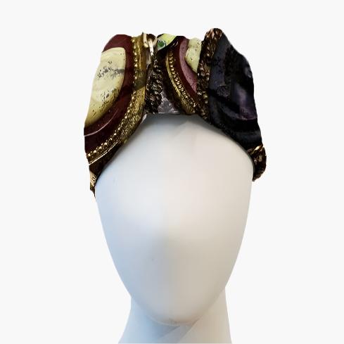 Cameo Calamity Black n White Rosa Headband