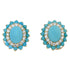 Boucheron Turquoise and Diamond Earrings