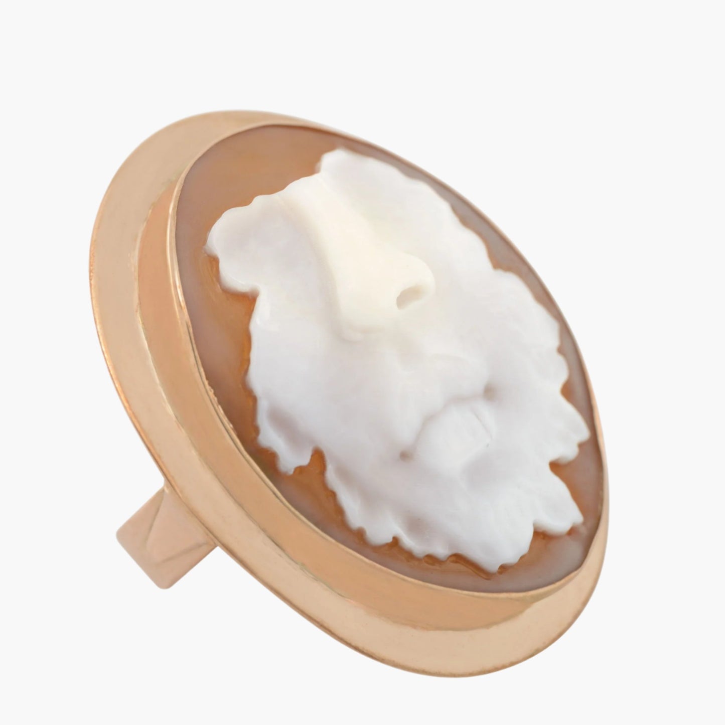 Just the Face Cameo Ring from Italy