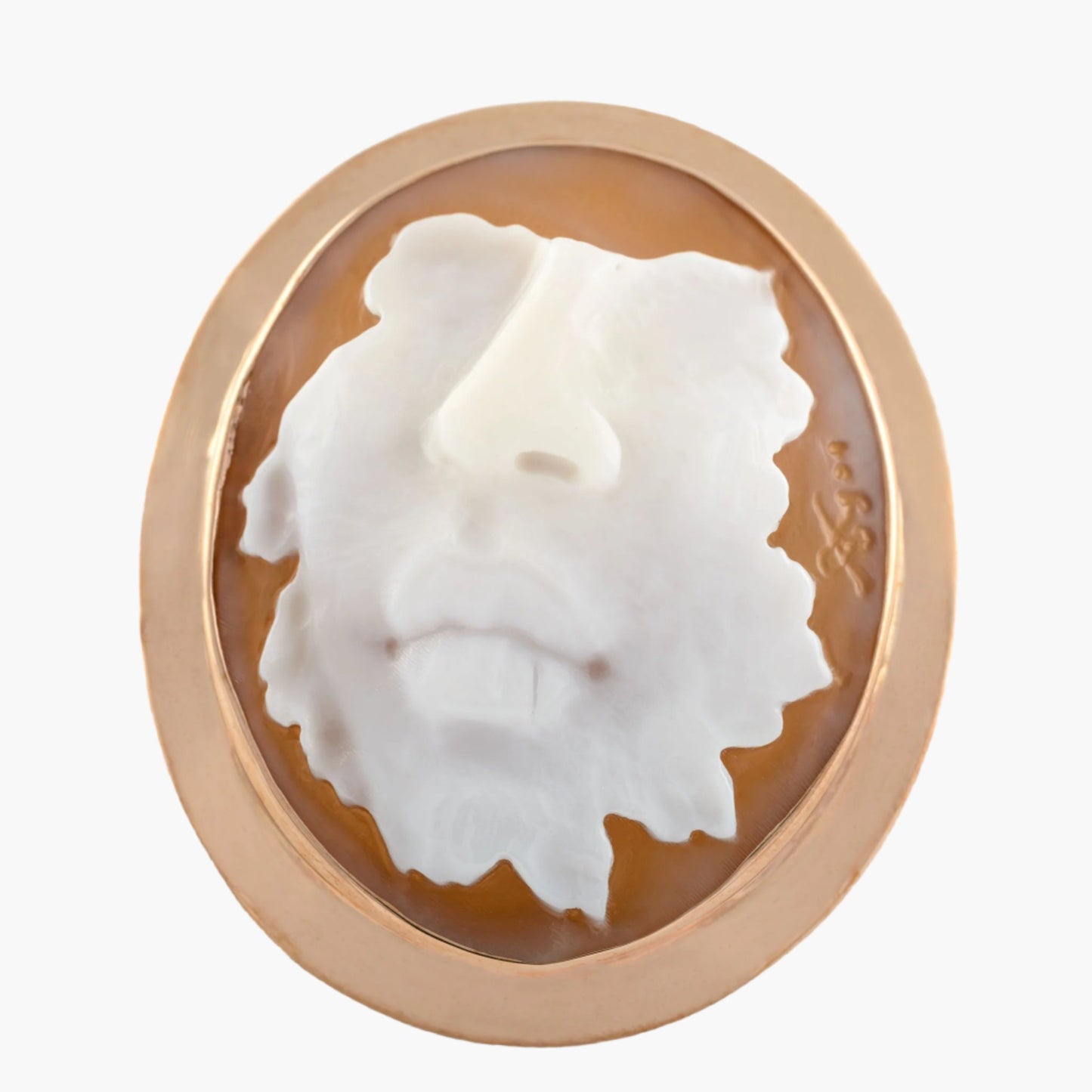 Just the Face Cameo Ring from Italy