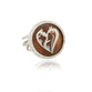 Heart Cameo Adjustable Ring New