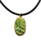Jasper Carved Cameo Necklace - New