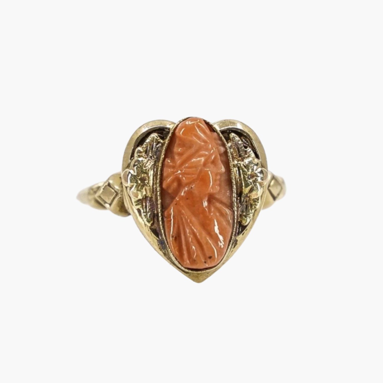 Cameo Coral Ring3