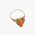 Antique Coral Cameo Ring