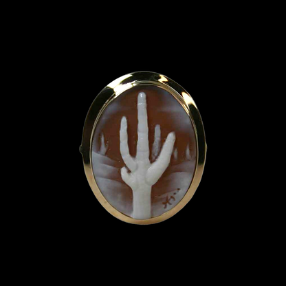 Old Saguaro Cameo Ring