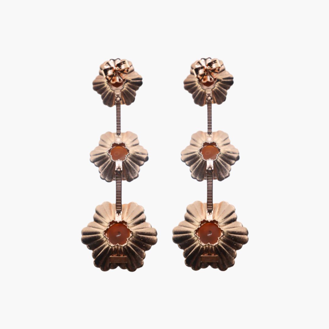 Cameo Fiore lange oorbellen