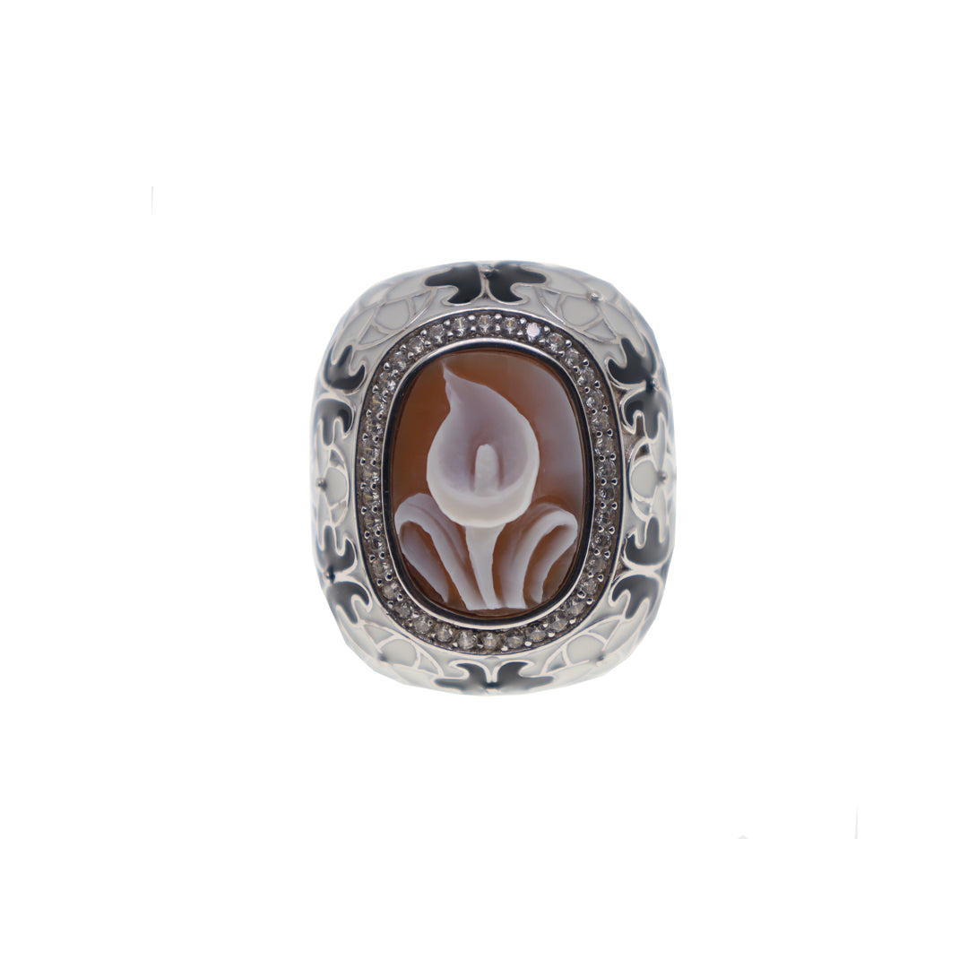 Calla Lelie Cameo Ring