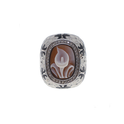 Calla Lelie Cameo Ring